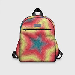 Детский рюкзак Звездный современный узор, цвет: 3D-принт