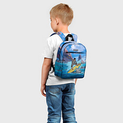 Детский рюкзак Серфинг Surf, цвет: 3D-принт — фото 2