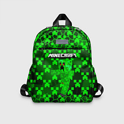 Детский рюкзак Minecraft КРИПЕРЫ, цвет: 3D-принт