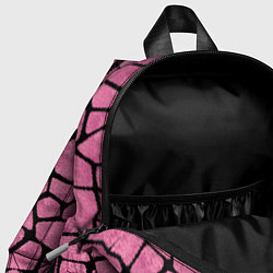 Детский рюкзак Шерсть розового жирафа, цвет: 3D-принт — фото 2