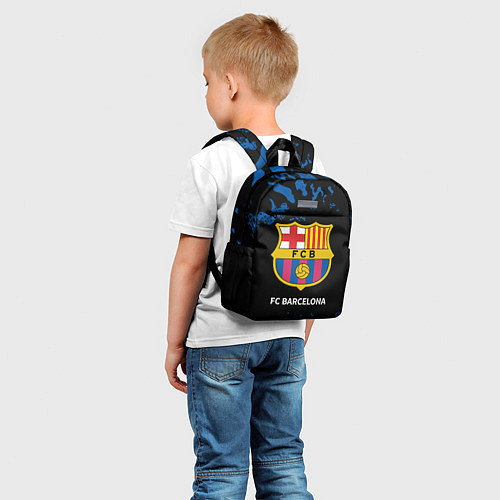 Детский рюкзак БАРСЕЛОНА Камуфляж / 3D-принт – фото 5