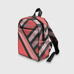Детский рюкзак ПОЛОСКИ ЛИНИИ, цвет: 3D-принт — фото 2