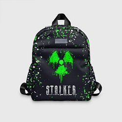 Детский рюкзак Stalker сталкер брызги, цвет: 3D-принт