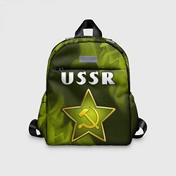 Детский рюкзак USSR - ЗВЕЗДА - Огонь, цвет: 3D-принт