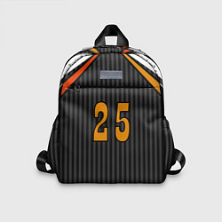 Детский рюкзак Комбинированный полосатый спортивный узор