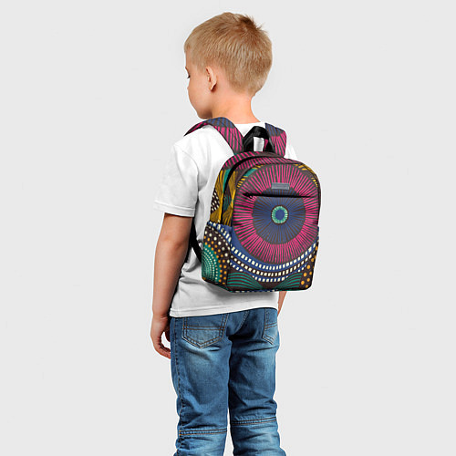 Детский рюкзак Африка Орнамент / 3D-принт – фото 5