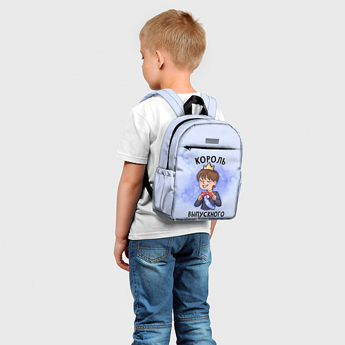 Детский рюкзак Он король выпускного / 3D-принт – фото 5