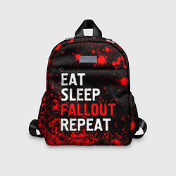 Детский рюкзак Eat Sleep Fallout Repeat Краска