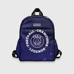 Детский рюкзак PSG Легенды Чемпионы, цвет: 3D-принт