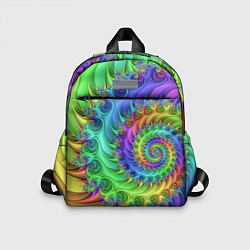 Детский рюкзак Красочная фрактальная спираль Узор Colorful fracta