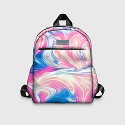 Детский рюкзак Абстрактный цветной паттерн Волны Abstract Color P