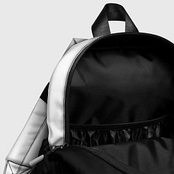 Детский рюкзак FOX RACING - ФОКС ЧЕРНЫЙ И БЕЛЫЙ, цвет: 3D-принт — фото 2