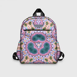 Детский рюкзак ЦВЕТНОЙ УЗОР КАЛЕЙДОСКОПА, цвет: 3D-принт