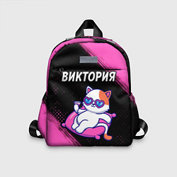 Детский рюкзак Виктория КОШЕЧКА Краски, цвет: 3D-принт
