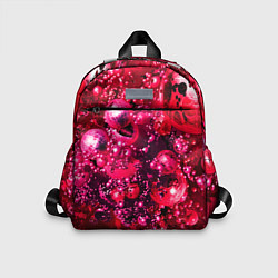 Детский рюкзак ВОЗДУШНО КРАСНЫЕ ШАРЫ, цвет: 3D-принт