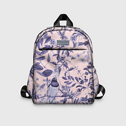 Детский рюкзак Цветы Флизелиновые Тропики, цвет: 3D-принт