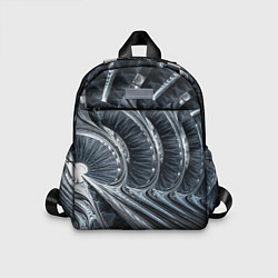 Детский рюкзак Фрактальный абстрактный паттерн Броня Fractal Abst, цвет: 3D-принт
