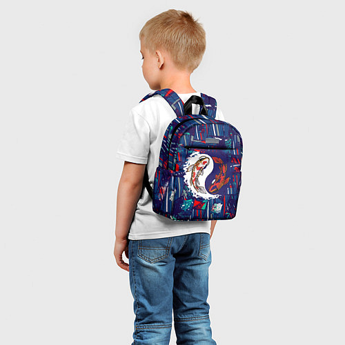 Детский рюкзак Рыбки Инь и ян / 3D-принт – фото 5