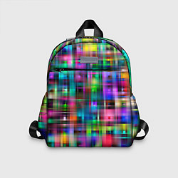 Детский рюкзак ОПТИЧЕСКАЯ ИЛЛЮЗИЯ ЦВЕТА, цвет: 3D-принт