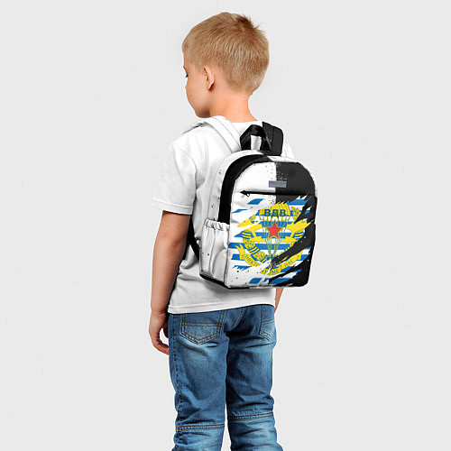 Детский рюкзак ВДВ В РАЗРЫВЕ ЧБ / 3D-принт – фото 5