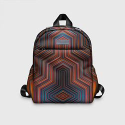 Детский рюкзак Симметрия в геометрии цвета, цвет: 3D-принт