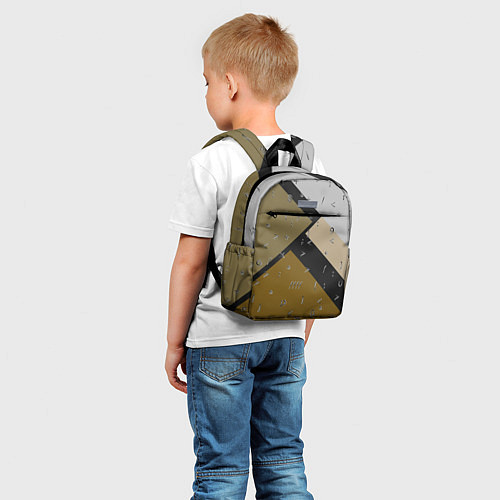 Детский рюкзак Знаки DR / 3D-принт – фото 5