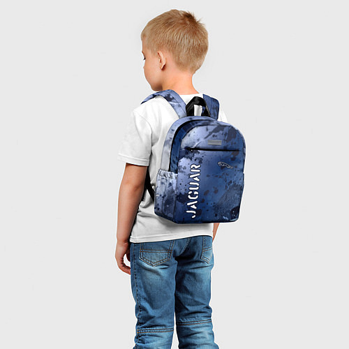 Детский рюкзак ЯГУАР Jaguar Брызги / 3D-принт – фото 5