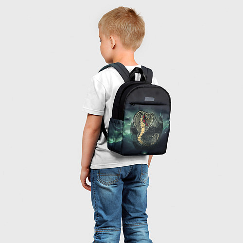 Детский рюкзак Большая ядовитая змея / 3D-принт – фото 5