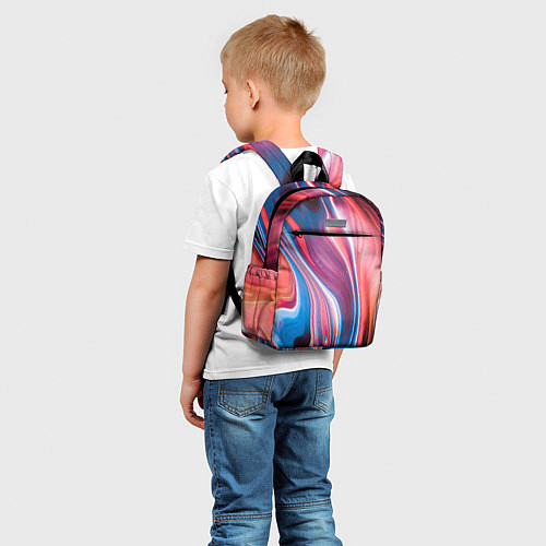 Детский рюкзак Colorful river / 3D-принт – фото 5