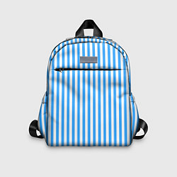 Детский рюкзак ПОЛОСКИ СИНИЕ, цвет: 3D-принт