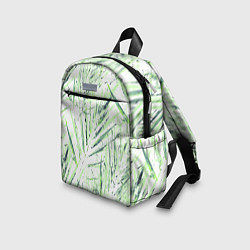 Детский рюкзак Листья Пальмы Нарисованные Маслом, цвет: 3D-принт — фото 2