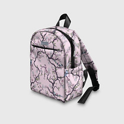 Детский рюкзак Цветы Сакуры и Птицы На Ветках, цвет: 3D-принт — фото 2