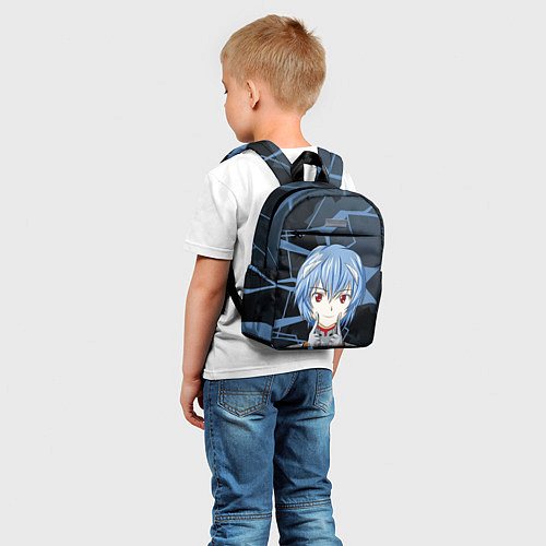 Детский рюкзак Евангелион - пилот Рей Аянами / 3D-принт – фото 5