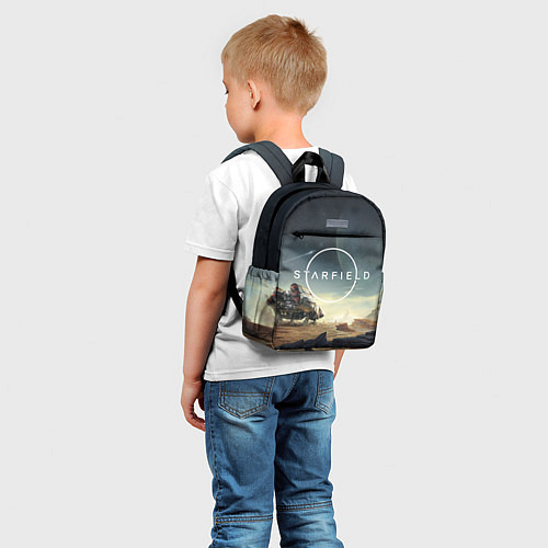 Детский рюкзак На поверхности Starfield / 3D-принт – фото 5