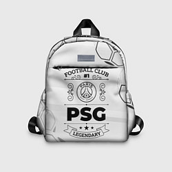 Детский рюкзак PSG Football Club Number 1 Legendary, цвет: 3D-принт