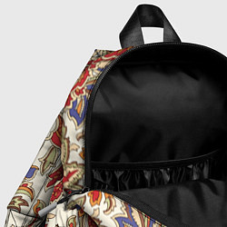 Детский рюкзак Цветочный винтажный орнамент, цвет: 3D-принт — фото 2