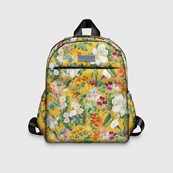 Детский рюкзак Цветы Солнечное Лето, цвет: 3D-принт
