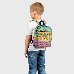 Детский рюкзак POPPY PLAYTIME МИЛЫЕ ПЕРСОНАЖИ, цвет: 3D-принт — фото 2