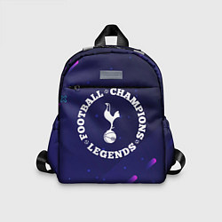Детский рюкзак Символ Tottenham и круглая надпись Football Legend