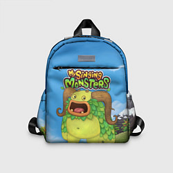 Детский рюкзак My singing monsters Избалолист Entbrat, цвет: 3D-принт
