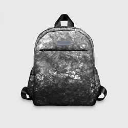 Детский рюкзак Текстура камня черно-белый узор