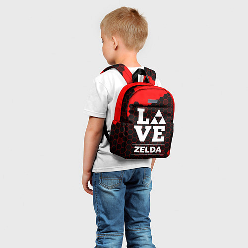 Детский рюкзак Zelda Love Классика / 3D-принт – фото 5