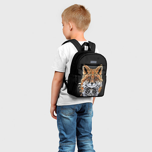 Детский рюкзак Красивая лисица / 3D-принт – фото 5