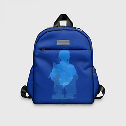 Детский рюкзак Камисато Аято на после с светлячками, цвет: 3D-принт