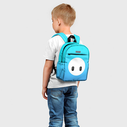 Детский рюкзак Fall Guy blue / 3D-принт – фото 5