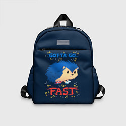Детский рюкзак Little Sonic gotta go fast