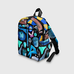 Детский рюкзак Underground pattern Fashion 2099, цвет: 3D-принт — фото 2