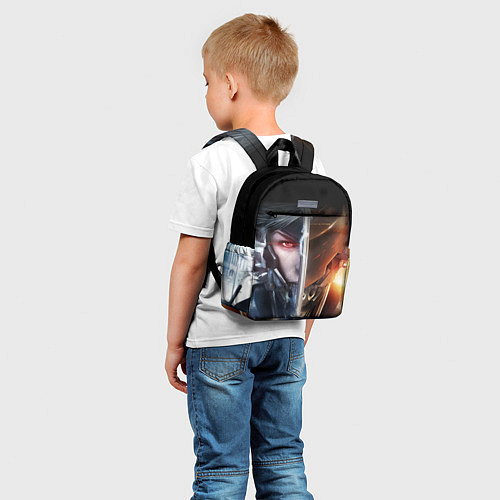 Детский рюкзак METAL GEAR RISING САМУРАЙ / 3D-принт – фото 5