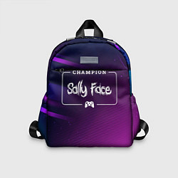 Детский рюкзак Sally Face Gaming Champion: рамка с лого и джойсти, цвет: 3D-принт