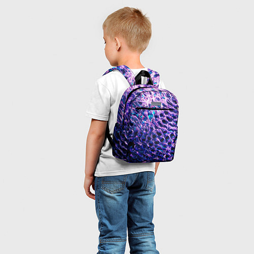 Детский рюкзак Световая живопись - абстракция / 3D-принт – фото 5